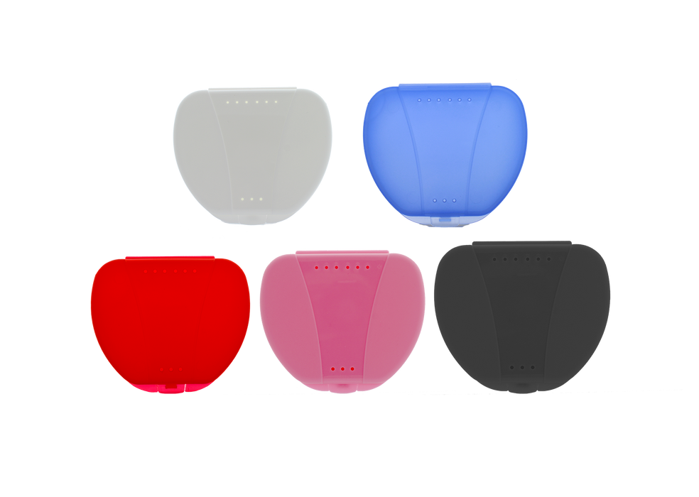 Retainer Cases - Assorted Solid Colors (20/pack)