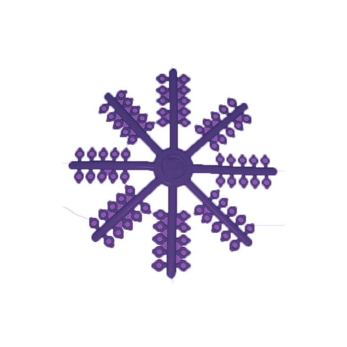 Separators with Knobs - Purple