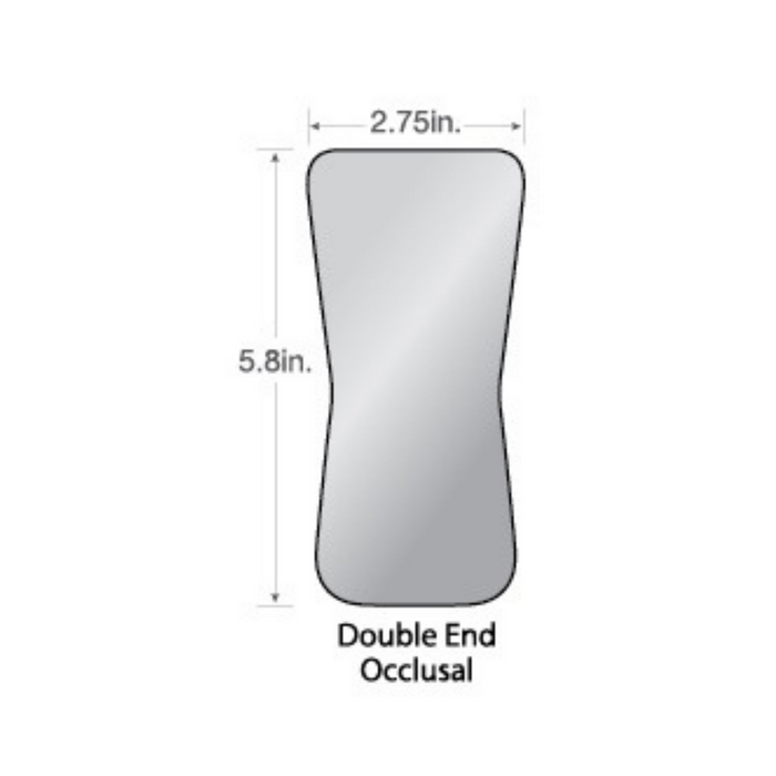 Stainless Steel Photo Mirror - Double Ended Occlusal
