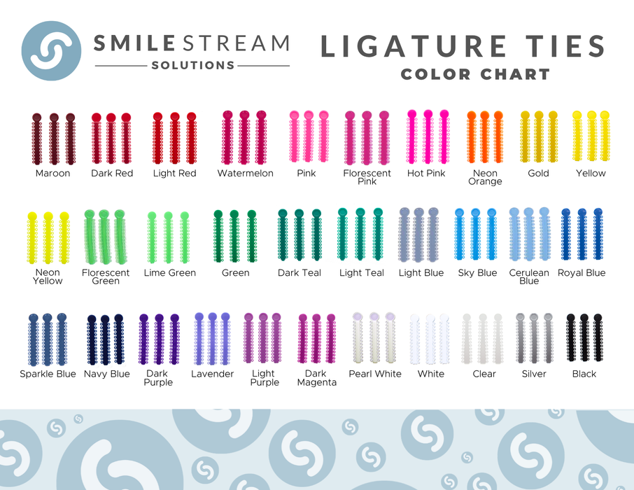 Ligature Ties (40/bag)
