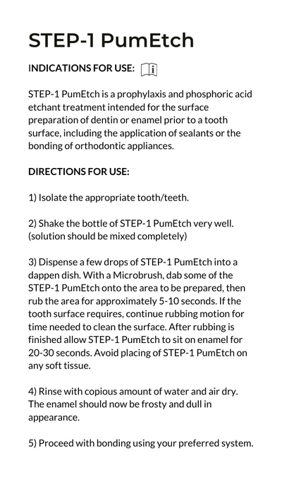 STEP-1 PumEtch 10ml