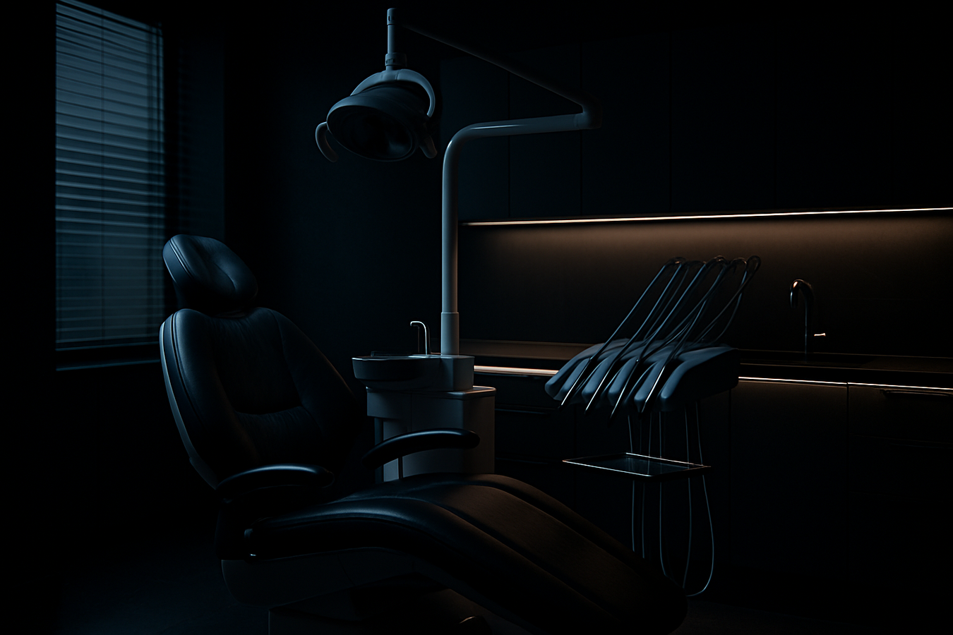dark dental office