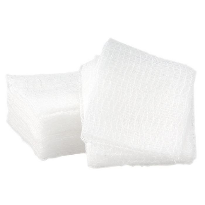 Sponge Non-Woven Cotton 4"x4" 4 Ply Non-Sterile Gauze