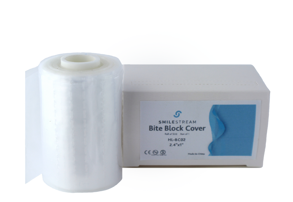 Bite Block Cover, 2.4" x 1" (500pcs/box)