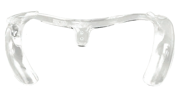 Cheek Retractor with Tongue Guard - Clear