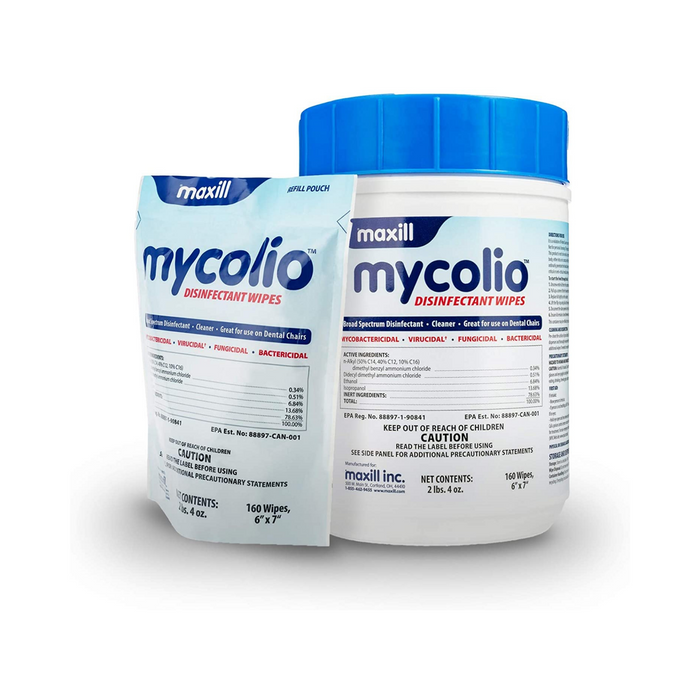 Mycolio Disinfectant Wipes - 160 count