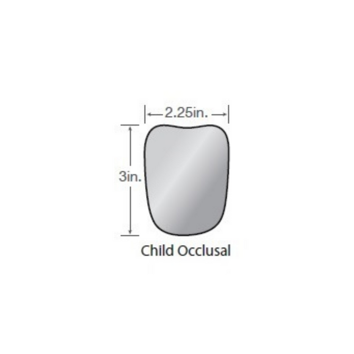 Glass Photo Mirror - Child Occlusal