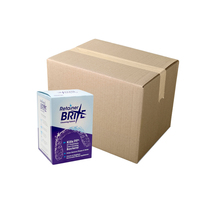 Retainer Brite Cleaning Tablets - Case of 12