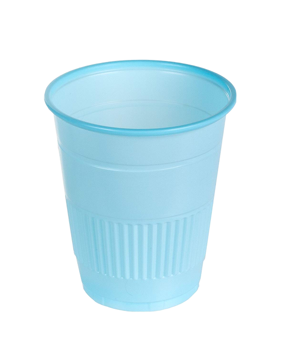 Dental Plastic Disposable 5oz Drinking Cup BLUE